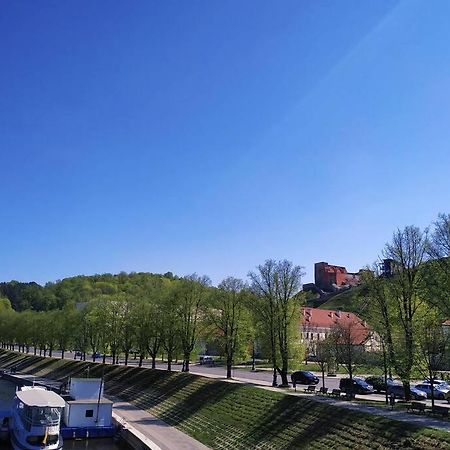 9Th Floor Amazing View Central Studio Apartment Vilnius Bagian luar foto