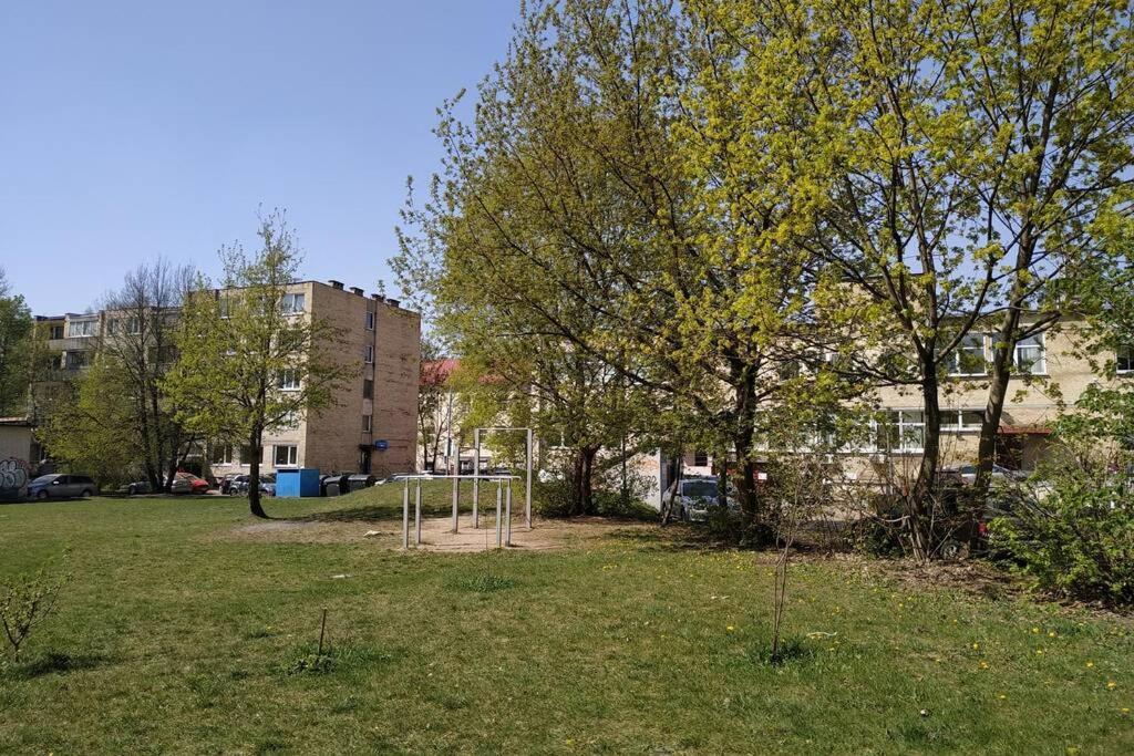 9Th Floor Amazing View Central Studio Apartment Vilnius Bagian luar foto